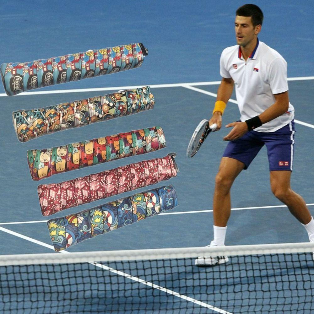 Sticky Grip Sweat Band 3D Printing Tennis Overgrips Handle Grip Tape Tennis Racquet
