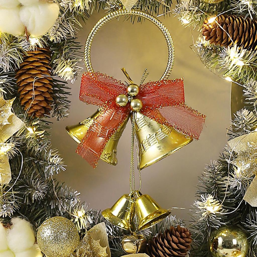 Christmas Wreath with Pine Perfect for Christmas Flower Birthday Wall Luxurious Store Cute and Stylish Room Door Christmas Decoration Cones,