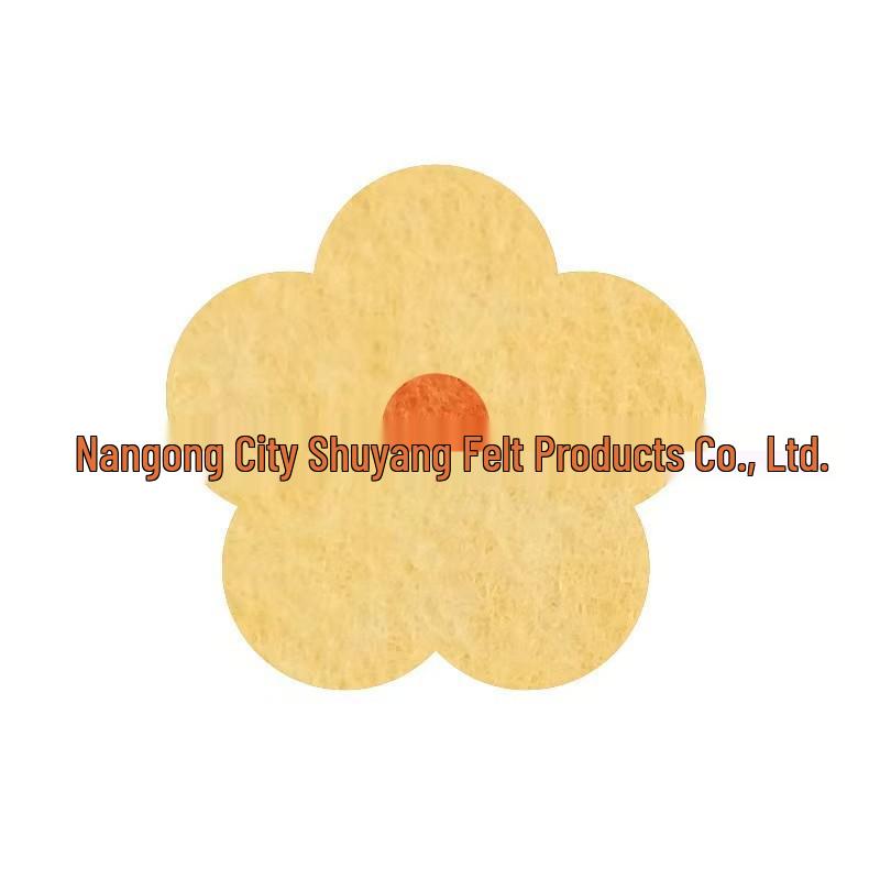 Colorful Flower Cork Felt Soundproof Panel for Creative Kindergarten Decoration and Photo Wall