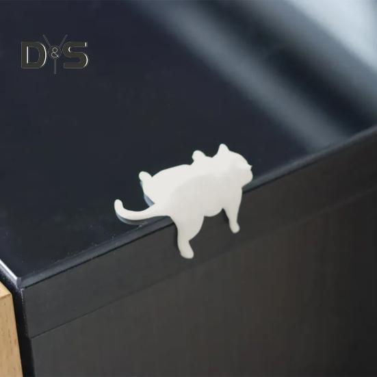 Ленивый толстый кот, украшение, 3D-печать, реалистичный дизайн, фигурка кота из PLA, реалистичная статуя животного, украшение для котенка