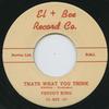 7inch Record FREDDY KING - Thats What You Think / Country Boy ELBEE157 El Bee Records UK Rock