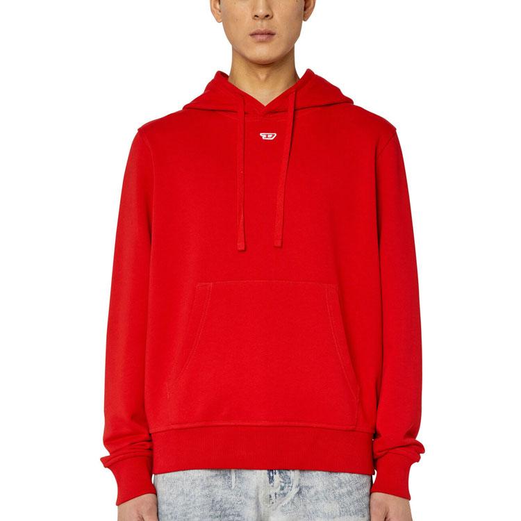 Diesel S-Ginn-Hood-D logo-appliqué hoodie A040730GEAD42G