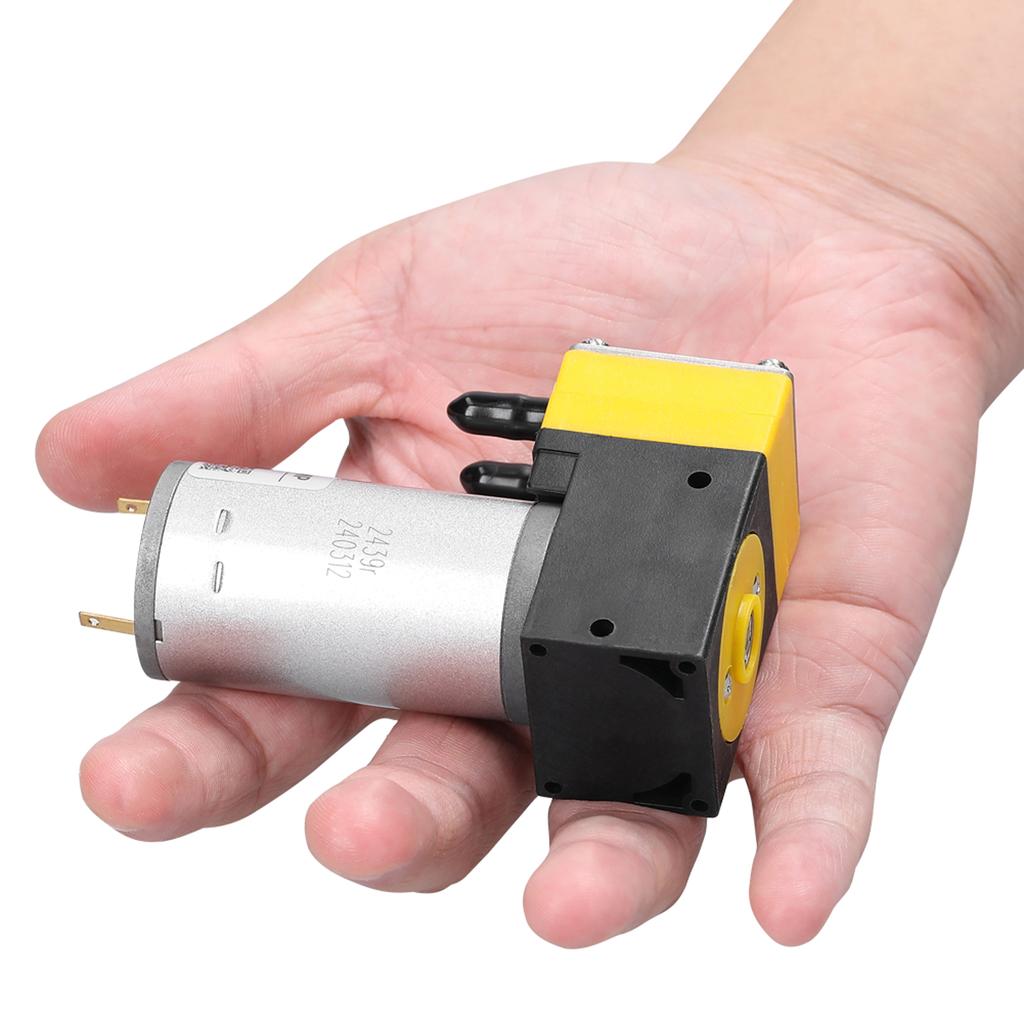 YW02 Miniature Diaphragm Pump Compact Vacuum Pump Powerful Pump with Adjustable Orientation and