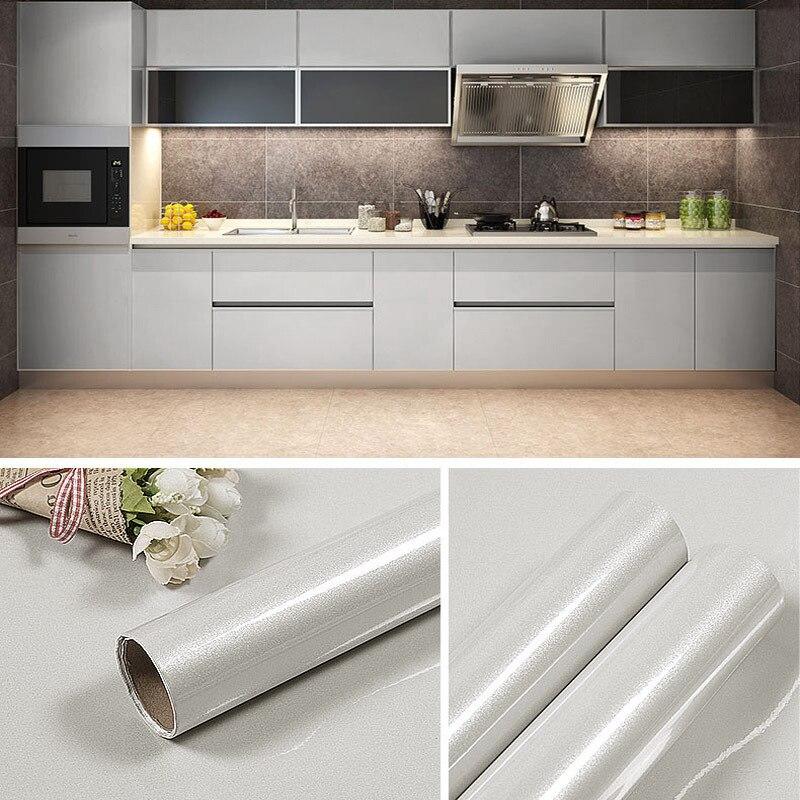 Thick PVC Furniture Cabinet Self Adhesive Film Sticker Gold Paint Stripe Wallpaper Silver Line Waterproof Wardrobe Contact Paper