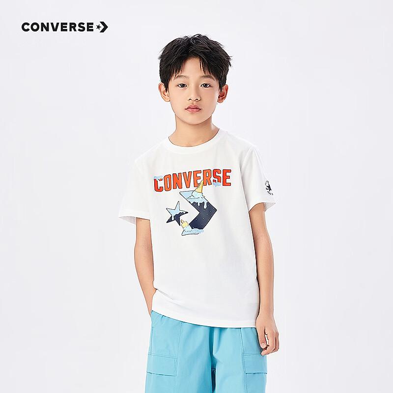 Converse Детская дышащая футболка с коротким рукавом