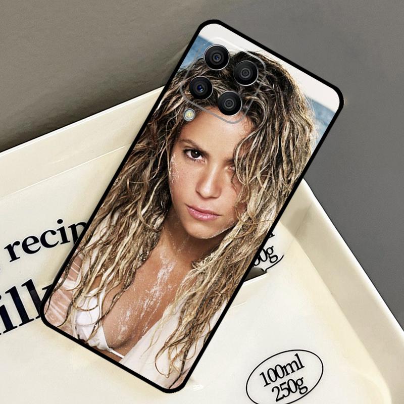 Чехол для телефона Samsung Galaxy M32 M12 M52 M15 M35 M55 M31 M56 M36 M16 M06 M13 M33 M53 M14 M34 M54 с изображением певицы Шакиры
