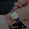Новые модные персонализированные минималистичные цифровые кварцевые часы с бабочкой на ремне, женские флуоресцентные часы, студенческие часы
