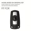 DECW8 Zinc Alloy Car Key Case Cover Shell For BMW E60 E61 E70 E81 E87 E90 E91 E92 X1 X5 X3 1 3 5 6 Series Z4 Auto Keychain Accessories