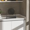 Anti Scalding Mosquito Coil Stand Rustproof Portable Coil Incense Burner Hanging Ash Catcher Tray Coil Vertical Stand Indoor Use