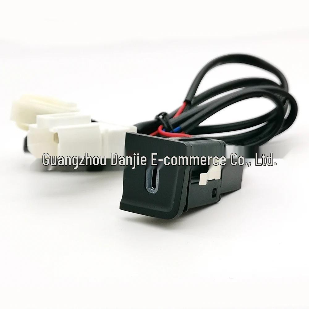 Двойное USB-автомобильное зарядное устройство Volkswagen Sagitar 2015-2018 QC3.0 PD с быстрой зарядкой