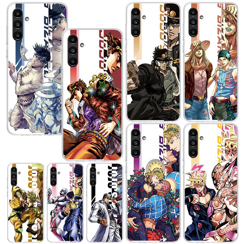 JoJo Bizarre Adventure Anime Phone Case For Samsung Galaxy A15 A25 A35 A55 A14 A24 A34 A54 A13 A23 A33 A53 A12 A22 A32 A52 A05S