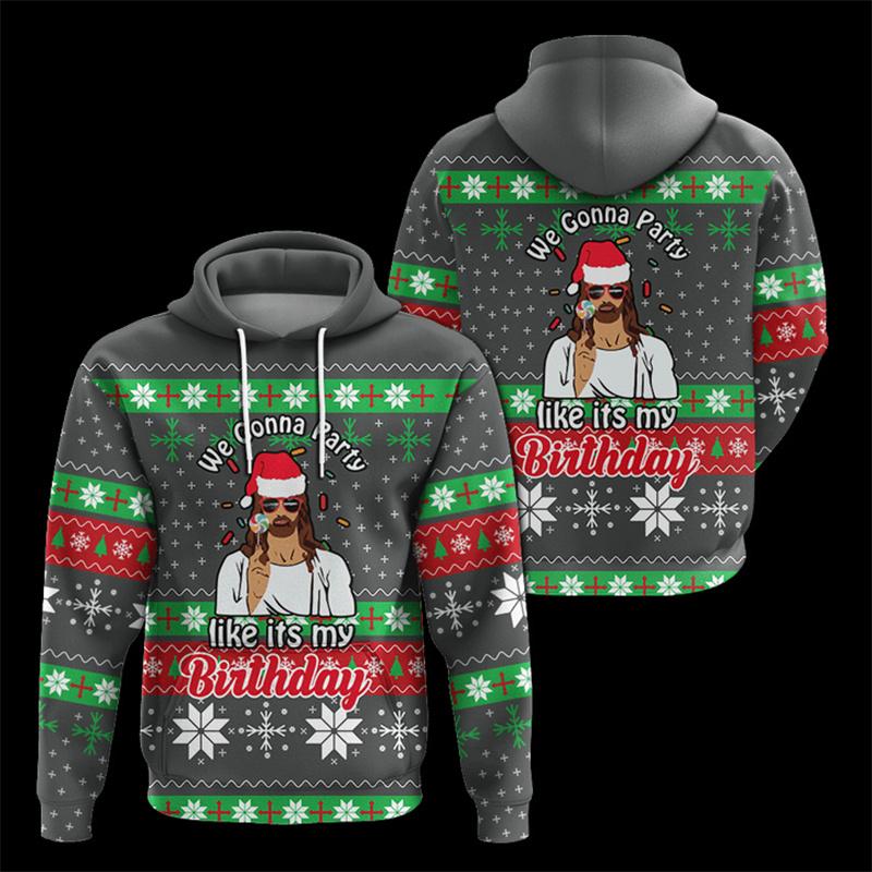 3D Печать Христианские Толстовки с Иисусом для Мужчин Детей Мода Уличная Одежда Толстовки с Капюшоном Зимняя Харадзюку Толстовка с Капюшоном Одежда