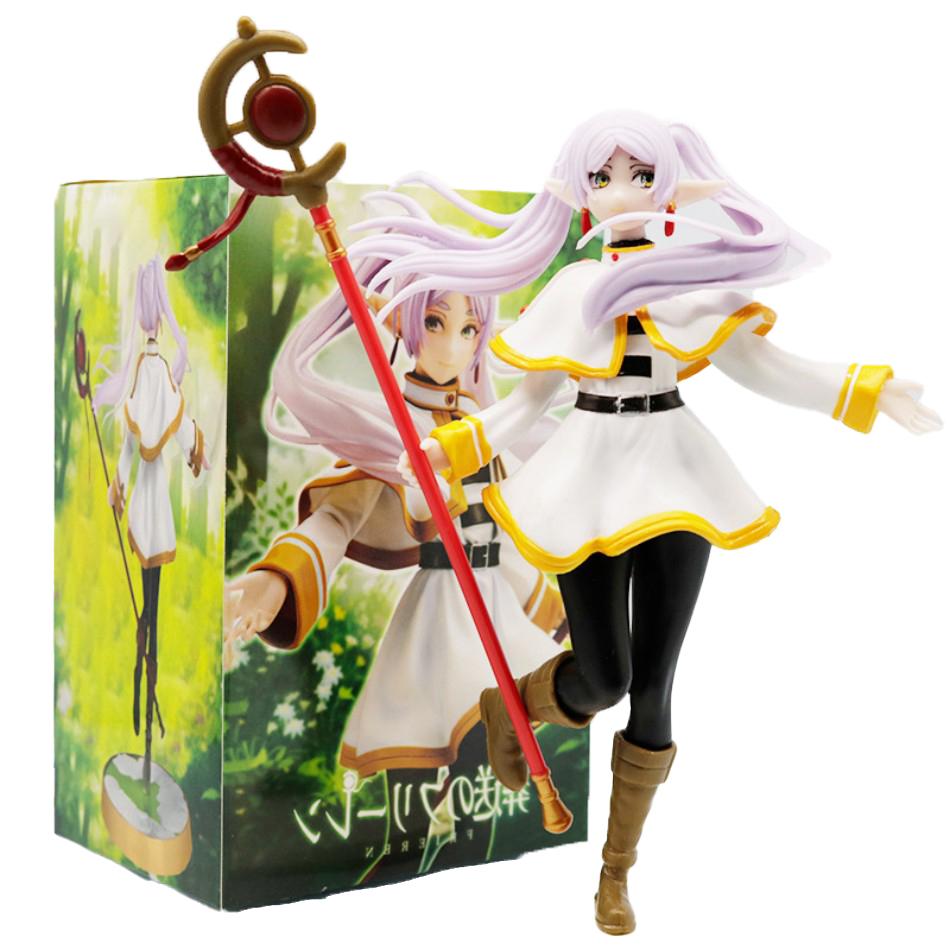 Фрирен: За пределами путешествия Аниме Фигурка Девушки Подставка для лапши Соусоу но Фрирен Фигурка Коллекционная Модель Кукла Игрушки