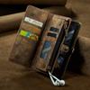 Anti-Shock Leather Cell Phone Case for Samsung Galaxy Z Fold 4 Fold5 Fold4 Fold 5 Zfold4 Zfold5 Full Body Card Slot Cover