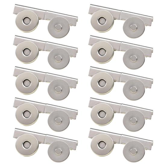 10 пар магнитных кнопок без шитья, кнопки-защелки, застежки для сумок, тоутов, одежды