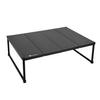MOON LENCE Camping Table Outdoor Table Folding Aluminum Alloy Compact Ultra Light Heat Resistant Low Table Aluminum Roll Table Camping Outdoor Table