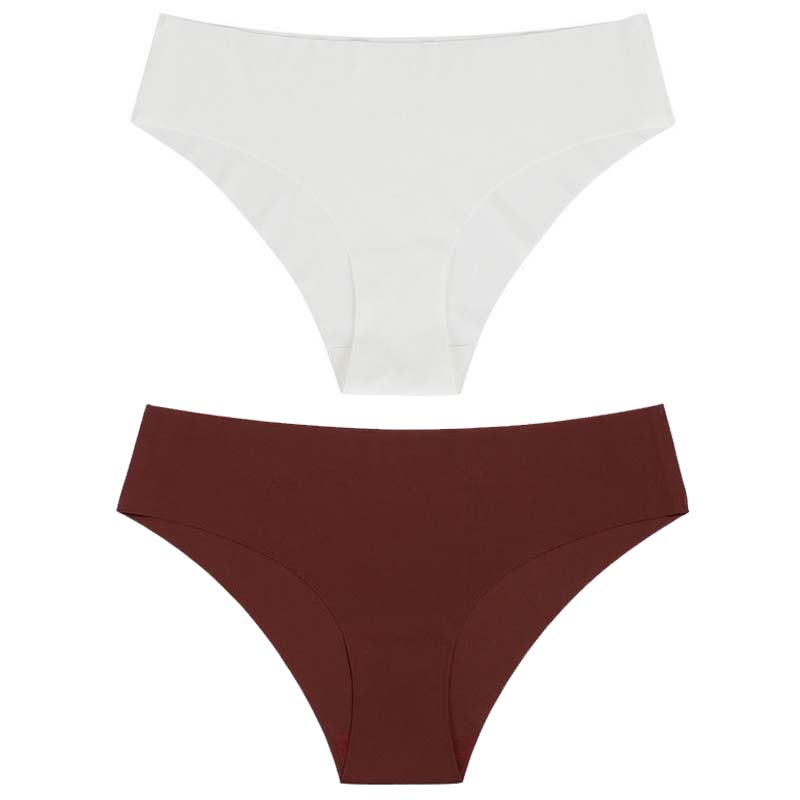 2 шт./лот сексуальные женские трусы без следов ледяного шелка нижнее белье с низкой талией спортивное белье женское нижнее белье трусы