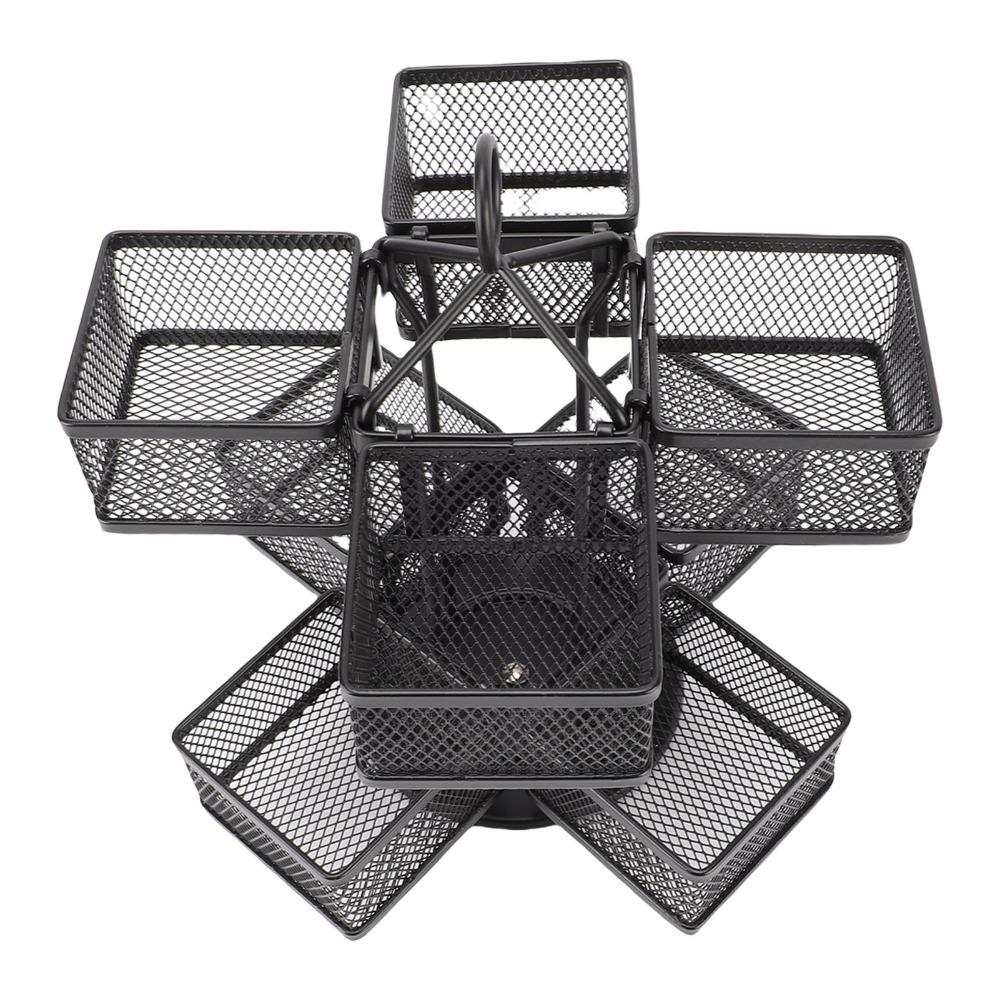 2 Tier Tea Bag Holder 8 Removable Baskets Tea Box Storage Tea Bag Organizer Home Storage