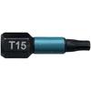Embout À Vis - MAKITA - B-63666 - Magnétique - Longueur 25 Mm - T15 Torx