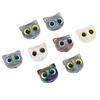 Handmade Beads Acrylic Cartoon Animal Cat Beads Small Waking Lion Straight Hole Beads Children's Handmade Diy Beading String Jewelry Accessories