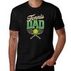 Tennis Dad Fathers Day Gift For Tennis Player Tshirt Halloween Casual Tshirt