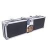 Set of steel grill tools in a 9-piece case.