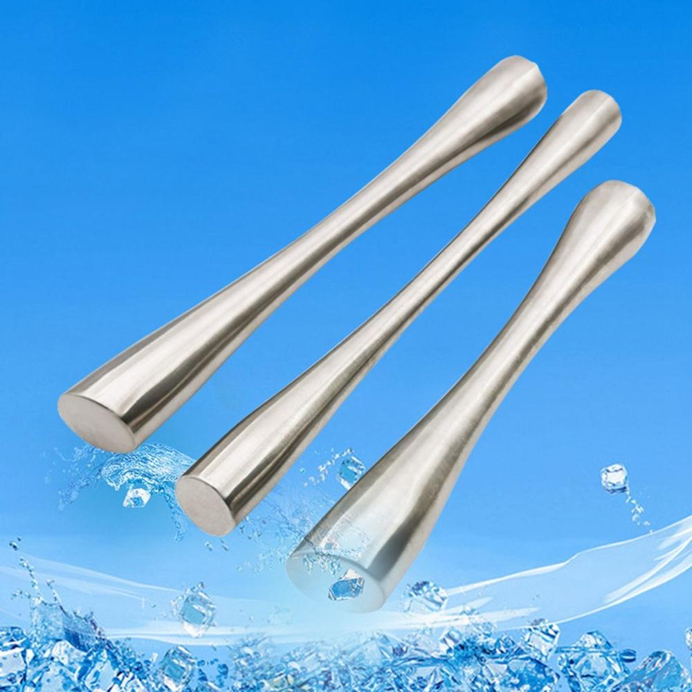 Bar Stainless Steel Masher Old Fashioned Mojito Muddler Cocktail Mixer Ice Crusher Stirrer Tool