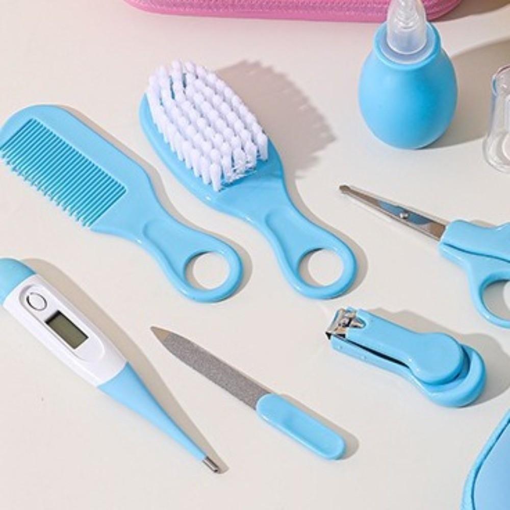 8pcs Soft Bristle Brush Baby Health Care Kit Material Safety Mother and Baby Care Kids Health
