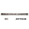 AAYH1 Applicable to BYD overseas car logo ATTO3, blackened tail logo SEAL, rear logo Seal, front logo yuan plus