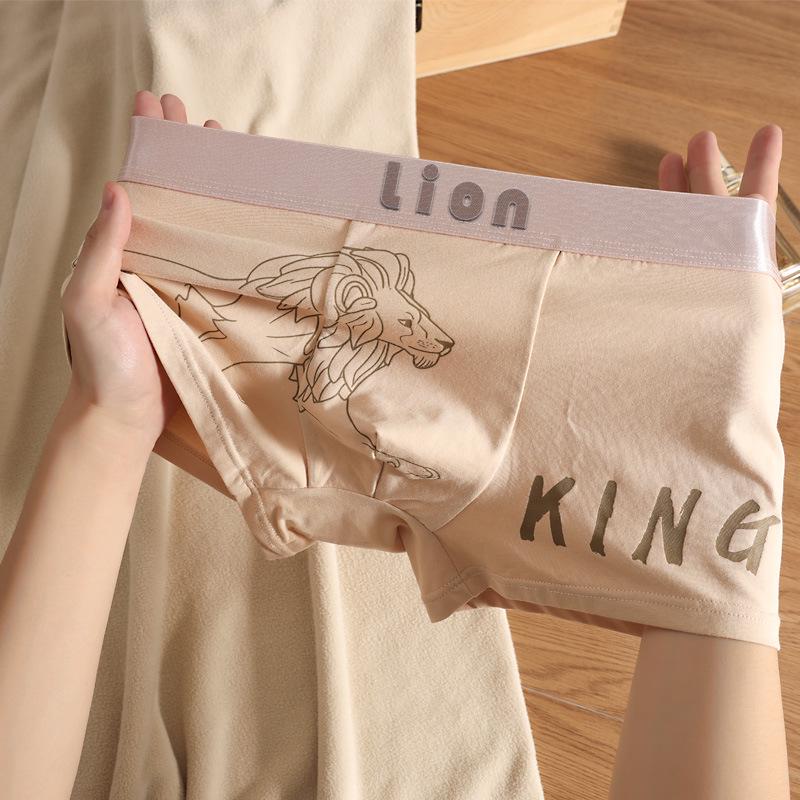 Новые мужские дышащие хлопковые трусы-боксеры - Тонкие, средней посадки, больших размеров