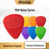 Нейлоновая противоскользящая медиатор Dunlop для акустической гитары (midi)