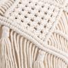 with Tassel Knitted Pillow Case Pastoral Pillowslip Bohemian Macrame Pillow Cover  Bedroom