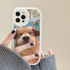 Милый щенок лабрадора Чехол для телефона Жесткая кожа Для iPhone 14 13 12 Mini 11 14 Pro Max Xs X Xr 7 8 Plus Fundas