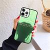 Зеленый бледный мягкий Чехол для телефона для iPhone 17 Air 16 15 14 12 13 Pro Max Plus coque Оболочка Fundas