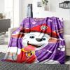 1pc Paw Paw5 Blanket, Gift, for Men and Women, Soft Blanket, Good for Sofa Bed Couch Travel, Lightweight Flannel Blanket