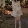 Lolita Dress Women Casual Long Sleeve Kawaii Clothing Vintage Y2k Mini Dress Party 2021 Winter One Piece Dress Korean Fashion