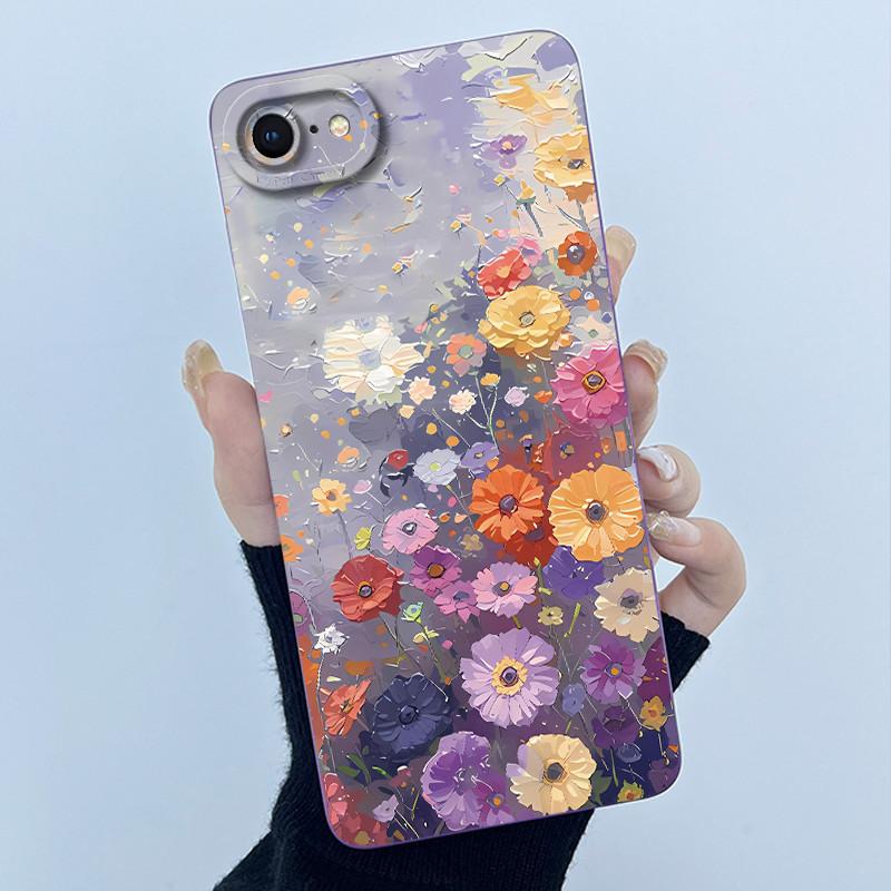 Чехол для iPhone 7 8 Plus Чехол-накладка с рисунком кошки и панды Для iPhone SE Полная защита Жидкий силикон Защитные чехлы Для iPhone7 iPhone8