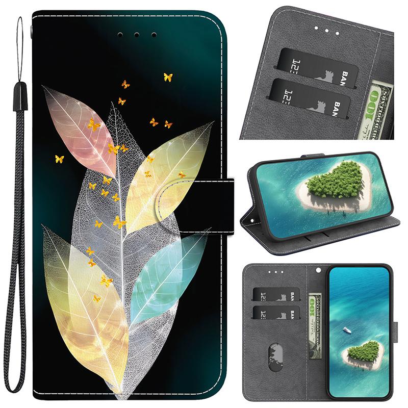 Чехол-книжка с подставкой для Honor Play 60 Plus 9T 5G 200 Smart 200 400 Lite 200 Pro 5G, чехол-кошелек с рисунком