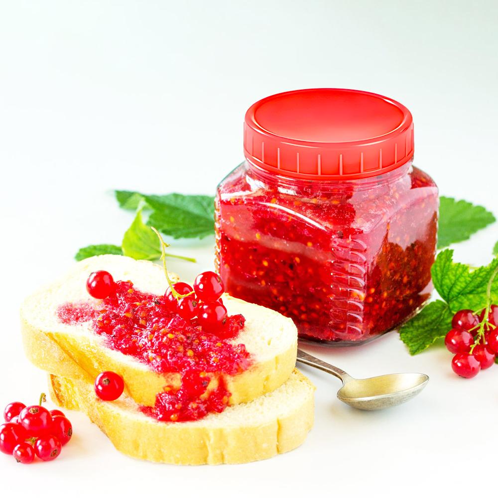 1 шт. Крышка для банки Мейсона с широким горлышком с уплотнительным кольцом Прочные полипропиленовые крышки для хранения для стеклянной банки Мейсона 2,7 дюйма, банок для консервирования