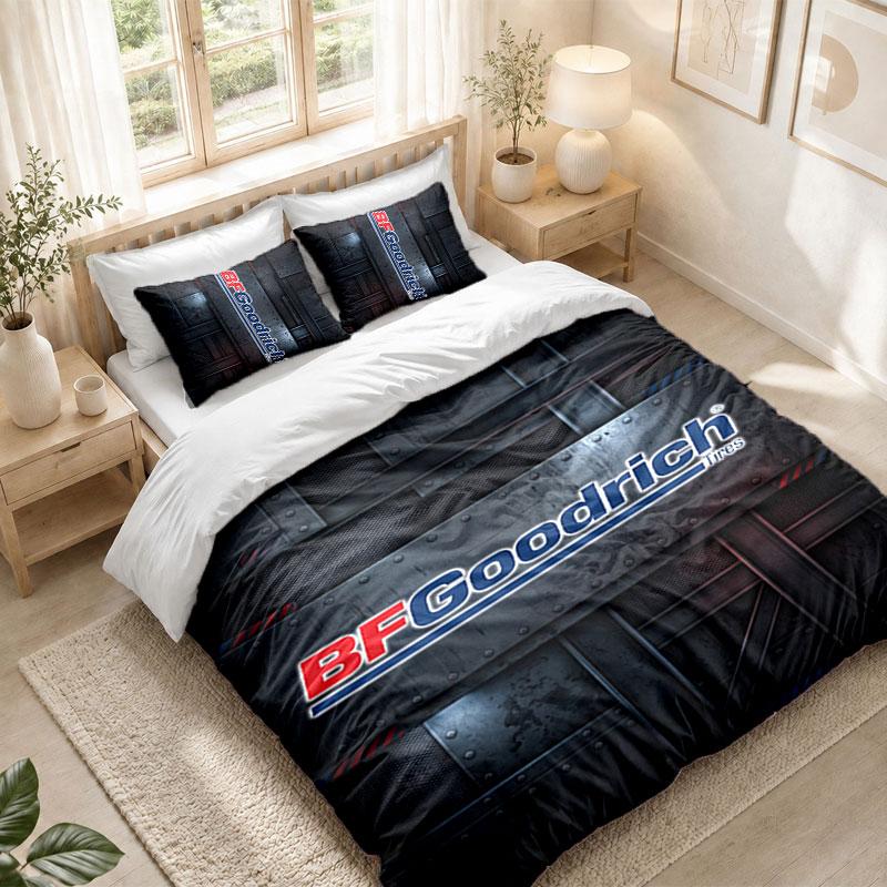 Bedding Set 1 Duvet Cover 2 Pillowcases BFGoodrich Print Bedroom Home Decoration