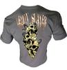 Iron Gods Demon Slayer Gym T-Shirt, Gift For Dad, Workout Shirt, Mens Gym Outfit