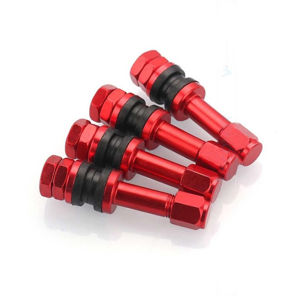 Высокое давление Мотоциклы Автомобиль Колесо Алюминий Цинк Цинк-Алюминиевый Сплав Вкручивающиеся Штоки Клапанов Шины Клапаны Пылезащитные Колпачки TR48E