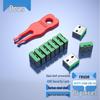 AUCAS Data Port Security Locks & Dust Plugs