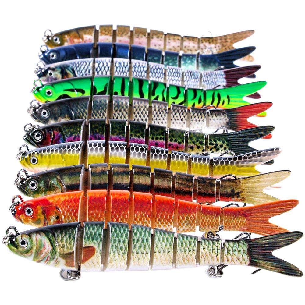 Sinking Lure Multi-Jointed Lifelike Swimming Action