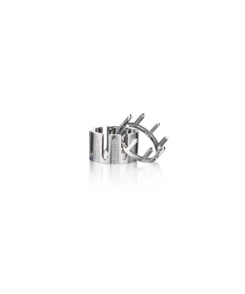 Trencadism Leonard Ring / 925 Silver / Ring Leonard_Hebe_Lnr13Mb (A Type)