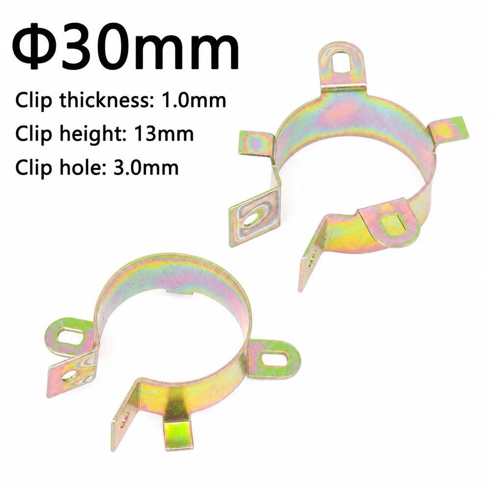 1Pcs Zinc Plated Capacitor Mounting Clip Iron Clamp Holder Bracket for Electrolytic Can Capacitor