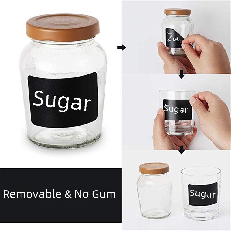 Наклейки для школьной доски из ПВХ, 300 шт./рулон — съемные и водонепроницаемые для хранения на кухне.