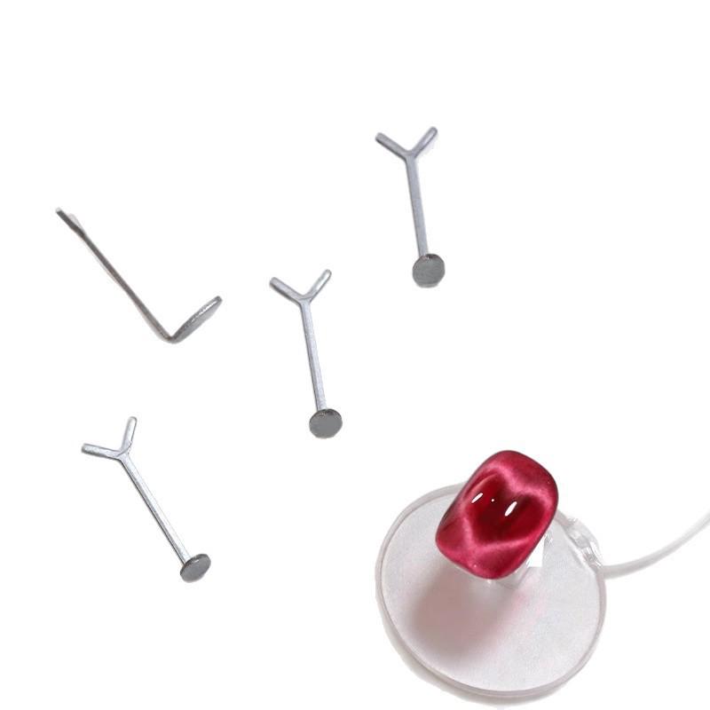 2025 Железный Инструмент для Арт-Дизайна Ногтей 'Кошачий Глаз' в Форме Сердца - Многофункциональный Гель-Дизайн