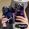 MHA Tokoyami Mobile Phone Case for iPhone 17 16 15 14 13 12 11 Air Pro Max Plus Mini MagSafe Glass Colorful Cover Luxury Cover
