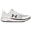 Under Armour Charged Assert 9 Comfort Cushioning Round Toe Fabric Low Top Casual Running Shoes Men Sneaker White 3025705-108